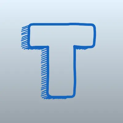 Tele2, лого-визитка